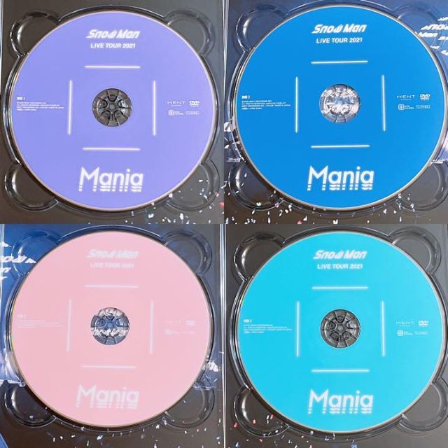 SnowMan LIVE TOUR 2021 Mania 初回盤 DVD 美品！