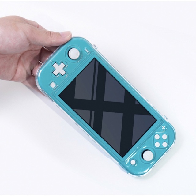 Nintendo Switch(ニンテンドースイッチ)の【匿名配送】 Switch Lite スイッチライト クリアケース フィルム付 エンタメ/ホビーのゲームソフト/ゲーム機本体(携帯用ゲーム機本体)の商品写真