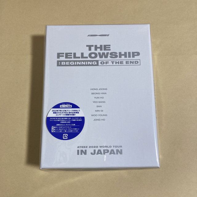 ATEEZ THE FELLOWSHIP IN JAPAN Blu-ray