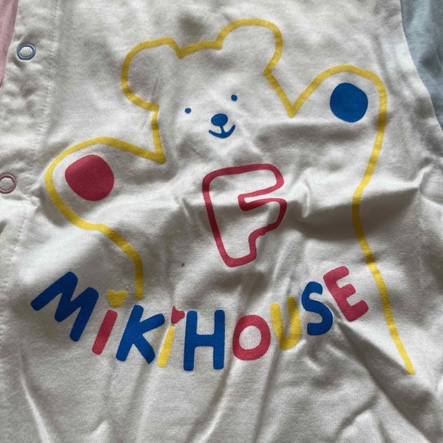 mikihouse(ミキハウス)のMIKI HOUSE ミキハウス　ロンパース キッズ/ベビー/マタニティのベビー服(~85cm)(カバーオール)の商品写真