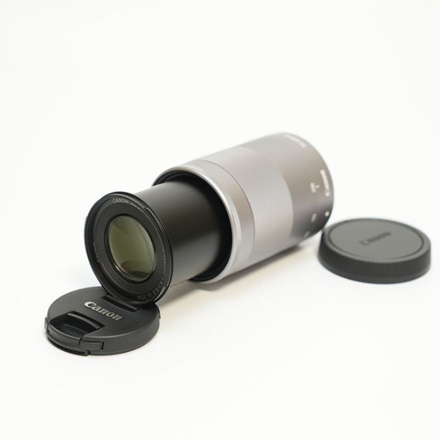 極上品　Canon EF-M 55-200 IS STM シルバー