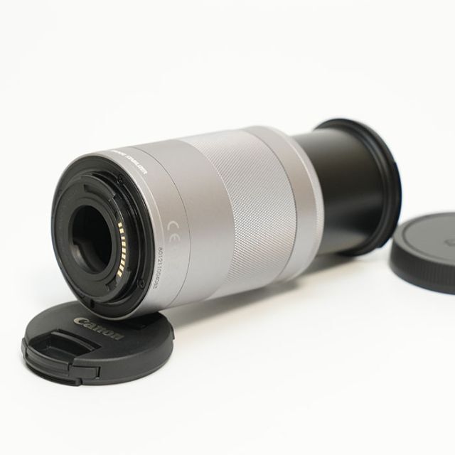 極上品　Canon EF-M 55-200 IS STM シルバー
