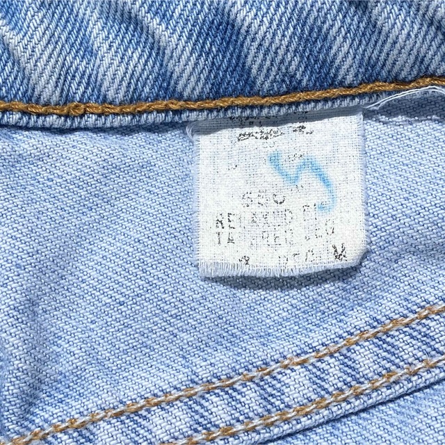 Levi's(リーバイス)のリーバイス 550 Mサイズ ブルーデニムジーンズ バギー USA メンズのパンツ(デニム/ジーンズ)の商品写真