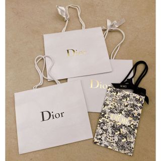 ディオール(Dior)のDior ショッパー　紙袋　4枚セット(ショップ袋)