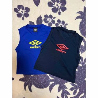 アンブロ(UMBRO)の期間限定値下げ【２枚セット】umbro (ﾌﾞﾙｰ、ﾈｲﾋﾞｰ) 130×２着(Tシャツ/カットソー)