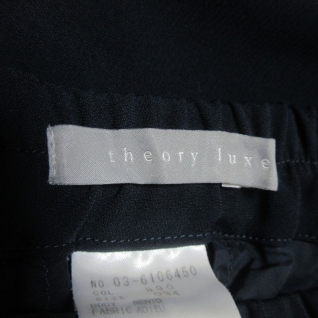 Theory luxe(セオリーリュクス)のセオリーリュクス パンツ スラックス テーパード ストレッチ 通勤 34 紺 レディースのパンツ(その他)の商品写真