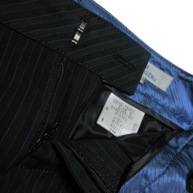 VIAGGIO BLU(ビアッジョブルー)のビアッジョブルー パンツ スラックス フレア ストライプ 通勤 0 グレー レディースのパンツ(その他)の商品写真