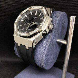 ジーショック(G-SHOCK)のGA-B2100本体付き ラバーベルトセット カシオーク カスタム Gショック(腕時計(アナログ))