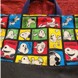 スヌーピー(SNOOPY)の#手提げカバン#スヌーピー#ハンドメイド#####(レッスンバッグ)