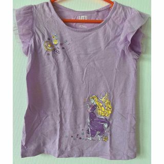 ユニクロ(UNIQLO)の✨女の子に大人気✨ラプンツェル、アリエルTシャツ110cm(Tシャツ/カットソー)