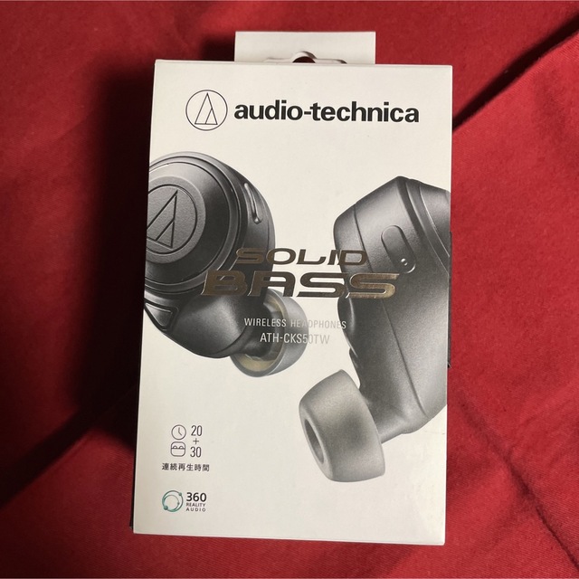 audio-technica(オーディオテクニカ)の【fad'm様】audio-technica ATH-CKS50TW スマホ/家電/カメラのオーディオ機器(ヘッドフォン/イヤフォン)の商品写真