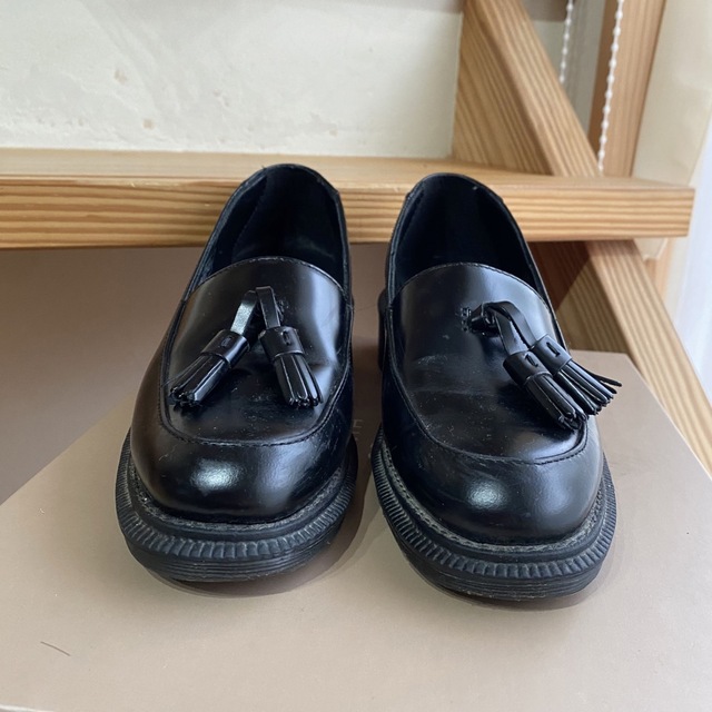 専用【美品】ドクターマーチン 厚底 タッセル ローファー UK3DrMartens