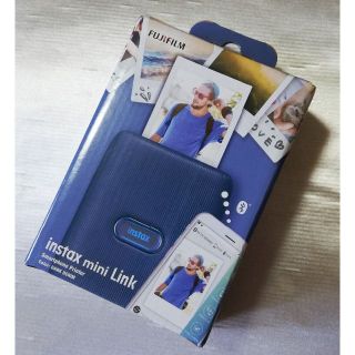 新品 フジ instax mini Link スマホプリンター ダークデニム