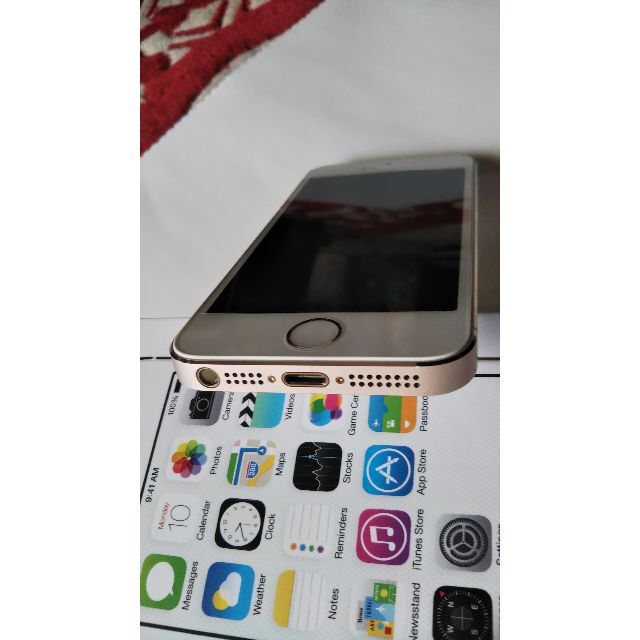 i Phone  5S  64GB  GOLD  SIMフリー 3