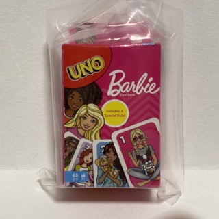 バービー(Barbie)の【UNO】ミニカード2　Barbie ver　ウノ　カードゲーム　バービー(トランプ/UNO)