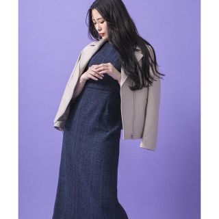 エレノア(Elenore)のELENORE☆Tweed spring dress(ロングワンピース/マキシワンピース)