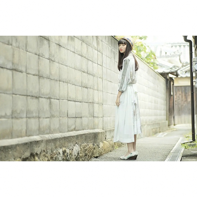 ohta  2015ss 巻きスカートohta2015ss