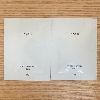 アールエムケー(RMK)のRMK Wクレンジング ジェルサンプル2包(クレンジング/メイク落とし)