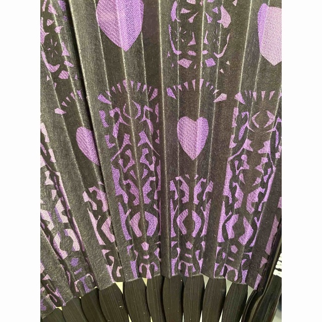 アナスイ　ANNA  SUI  扇子　センス　ケース付き　美品☆