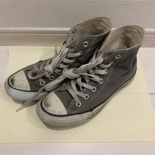 コンバース(CONVERSE)のconverse ハイカット　グレー(スニーカー)