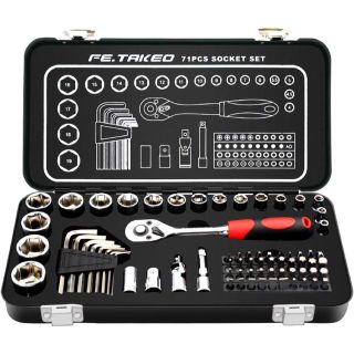 ソケットレンチセット 72点組 精密工具セット(工具/メンテナンス)