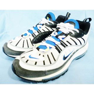 ナイキ(NIKE)の美品★　NIKE　エアマックス98＜　RACER　BLUE－VOLT　＞27.0(スニーカー)