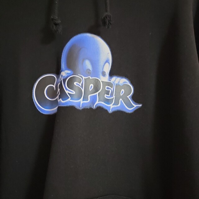 Xgirl　レディースパーカー　Mサイズ　BLACK　CASPER　美品