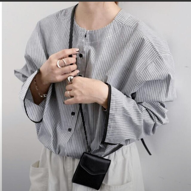aries - agawd☆2way Stripe Shirt☆アガウドの通販 by すだちショップ