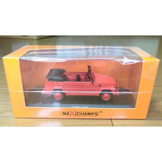 マキシチャンプス 1/43 フォルクスワーゲン 181 1979 （レッド） エンタメ/ホビーのおもちゃ/ぬいぐるみ(ミニカー)の商品写真