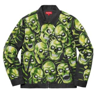 シュプリーム(Supreme)のsupreme 18ss skull Pile Work jaket M 新品(Gジャン/デニムジャケット)