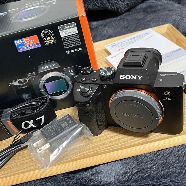 SONYILCE-7M3 a7iii レンズ付きバッテリー(2個) チャージャー