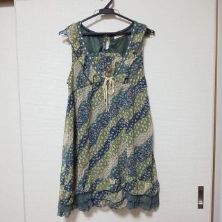 ストライプ切替チュニック | レディース服・レディース