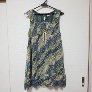 アクシーズファム(axes femme)のaxes femme ノースリーブチュニック(チュニック)