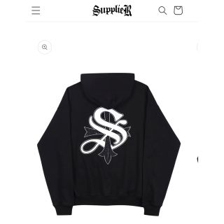 シュプリーム(Supreme)のsupplier サプライヤー Cross Logo Hoodie Black(パーカー)