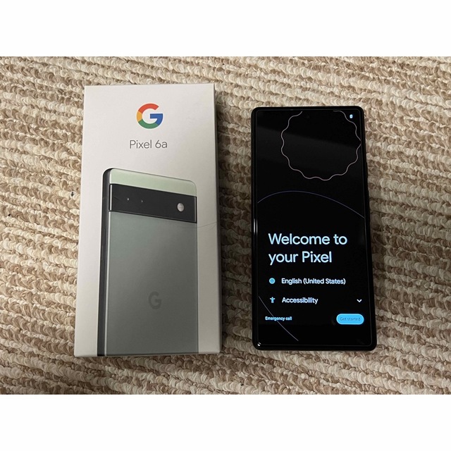 Google Pixel 6a 128GB SIMフリー sage-