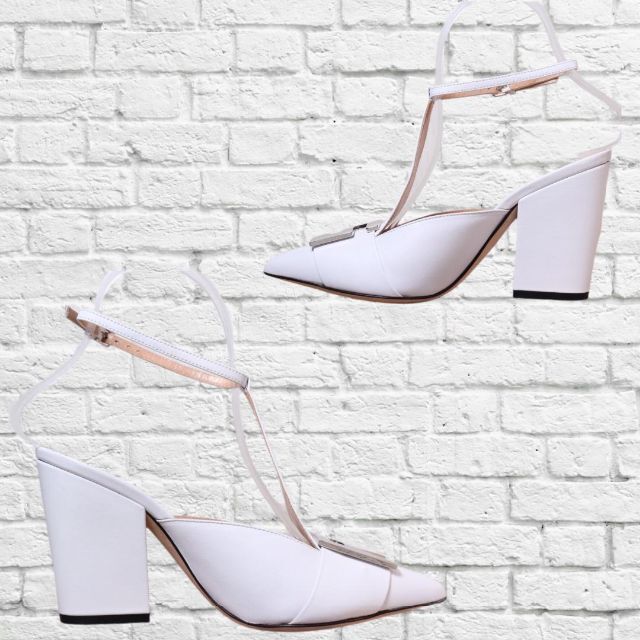 極美品 Sergio Rossi セルジオロッシ サンダル 22.5 SR ロゴ | www