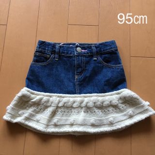 ベビーギャップ(babyGAP)のbaby GAP  ベビーギャップ　デニムスカート（95㎝）(スカート)