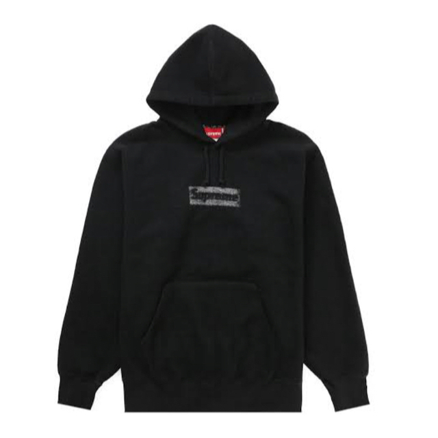 SUPREME Box Logo Hooded Sweatshirt ブラック