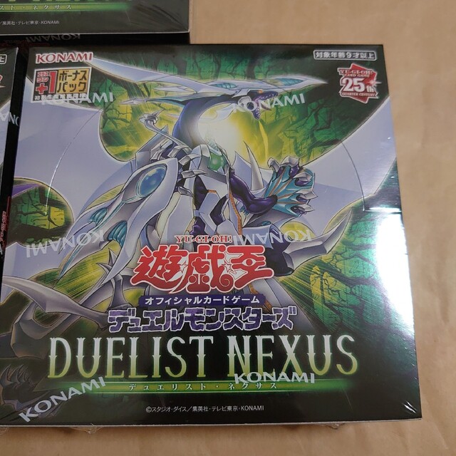 遊戯王 DUELIST NEXUS 3BOX エンタメ/ホビーのトレーディングカード(Box/デッキ/パック)の商品写真