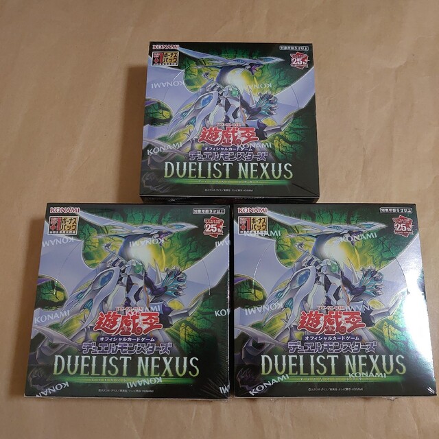 遊戯王 DUELIST NEXUS 3BOX エンタメ/ホビーのトレーディングカード(Box/デッキ/パック)の商品写真