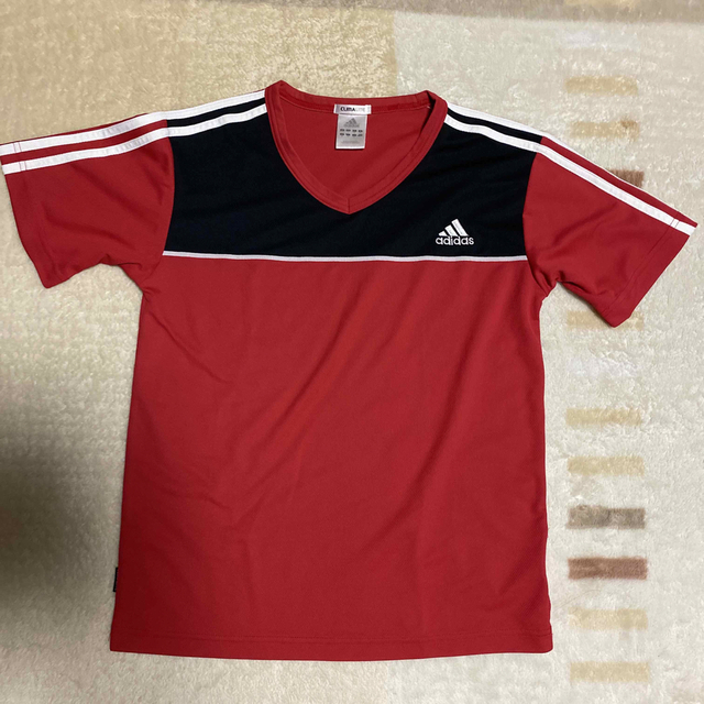 adidas(アディダス)のadidas アディダス　キッズ　レディース上下セット スポーツ/アウトドアのサッカー/フットサル(ウェア)の商品写真