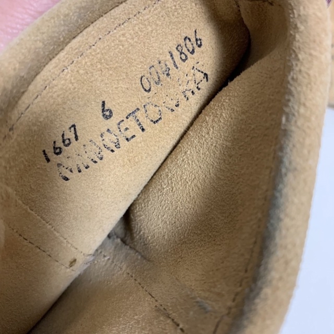 Minnetonka(ミネトンカ)のミネトンカ　モカシンブーツ　サイズUS 6インチ レディースの靴/シューズ(ブーツ)の商品写真