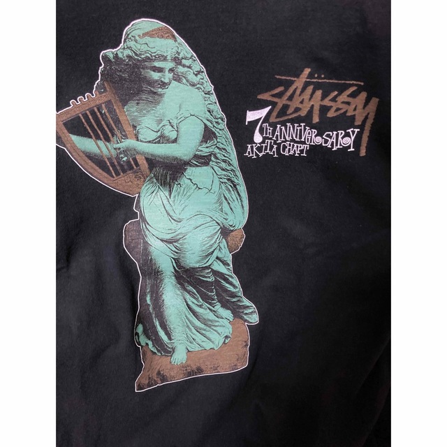 STUSSY(ステューシー)のレア STUSSY AKITA CHAPT 7周年 記念 限定 Tシャツ メンズのトップス(Tシャツ/カットソー(半袖/袖なし))の商品写真