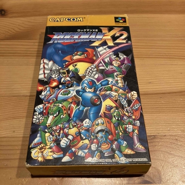 スーパーファミコン(スーパーファミコン)の【値下げ】ロックマンX2  スーパーファミコン エンタメ/ホビーのゲームソフト/ゲーム機本体(家庭用ゲームソフト)の商品写真