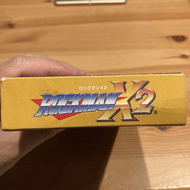 スーパーファミコン(スーパーファミコン)の【値下げ】ロックマンX2  スーパーファミコン エンタメ/ホビーのゲームソフト/ゲーム機本体(家庭用ゲームソフト)の商品写真