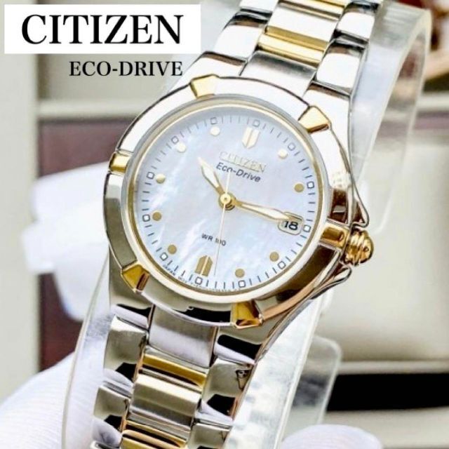 CITIZEN - 新品 定価4.3万円☆シチズン エコドライブ/レディース腕時計 
