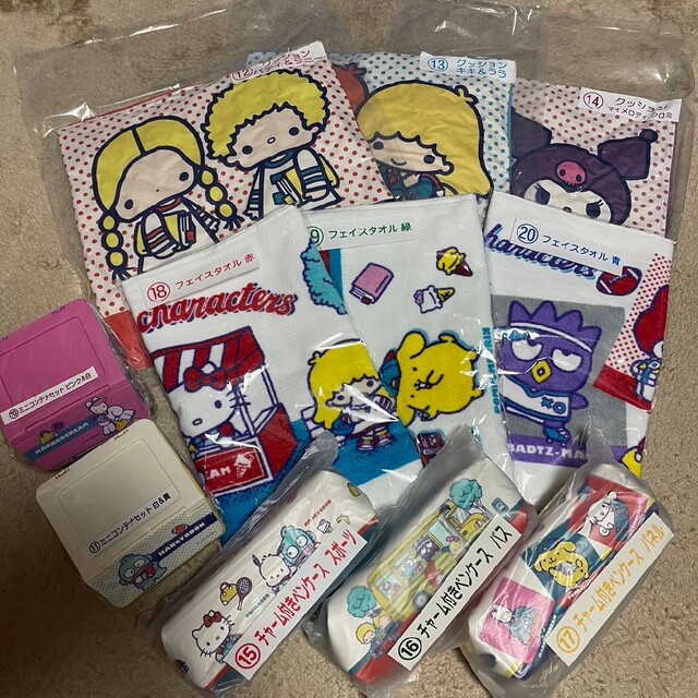 Sanrio キャラクターズ 当りくじ コンプリート 種類別