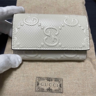 グッチ(Gucci)のGUCCI キーケース 6連 ホワイト(キーケース)