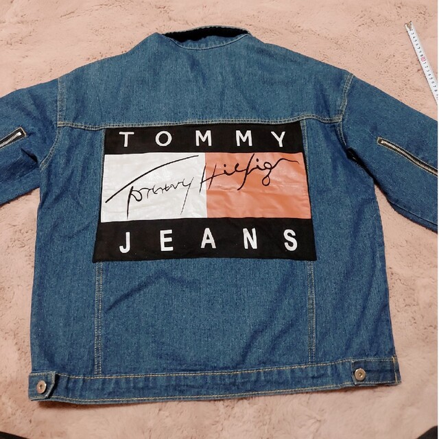TOMMY HILFIGER(トミーヒルフィガー)のトミーヒルフィガーデニムジャケット　セットアップ レディースのジャケット/アウター(Gジャン/デニムジャケット)の商品写真