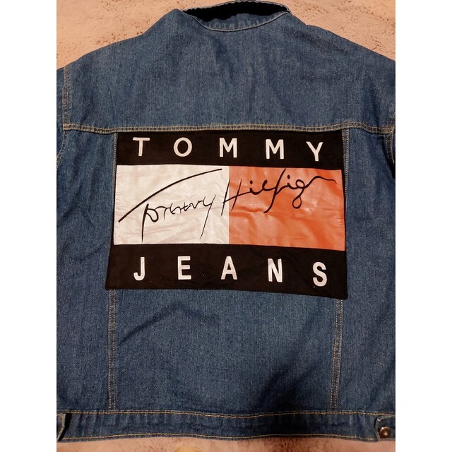 TOMMY HILFIGER(トミーヒルフィガー)のトミーヒルフィガーデニムジャケット　セットアップ レディースのジャケット/アウター(Gジャン/デニムジャケット)の商品写真